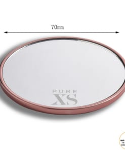 Gương mini tròn 1 mặt bằng thép in logo theo yêu cầu